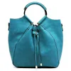 Сращенная полая модная сумка-ведро для переноски с веревочным карманом на одно плечо, наклонная женская сумка 230928