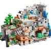Фигурки 1208 строительных блоков, совместимых с Minecraftinglys Village Warhorse City Tree House Детские развивающие игрушки с водопадом 230720