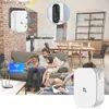 Türklingeln Tuya Smart Home Wifi Video Türklingel 1080P Outdoor Drahtlose Türklingel Kamera Wohn Intercom Nachtsicht Sicherheit Schutz YQ230928