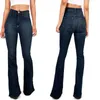 Dżinsy damskie wiosenne/letnie spodnie dżinsy wycięte w talii dla kobiet mody swobodne szczupły dżinsowe spodnie Plus S-4xl 230928