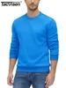 Sweats à capuche pour hommes TACVASEN Épaissir la doublure en polaire Sweat à capuche à col rond pour hommes Sweat-shirts à manches longues Pull d'hiver thermique Tops de chemise actifs en plein air 230927