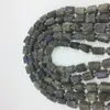 Loose Gemstones 6-8x8-10mm Natural Gem Labradorite Stone Beads Gemstone Jewelry Making Bracelet Necklace DIY Luck Health Gift Girlfriend