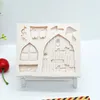 Stampi da forno Luyou 1pc Cartoon House Accessori per decorare torte Stampo in silicone per fondente Strumenti in resina Cucina FM020