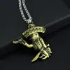 Pendant Necklaces AICSRAD Fashion MC Outlaw Motor Biker Mexican Necklace For Bandidos Motorcycle Club Worldwide Men Women Gift249n