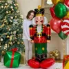 Other Event Party Supplies Christmas Standing Santa Claus Snowman Balloon Inflatable Xmas Reindeer Elk Sleigh Ball 2024 Year Decoration 230921