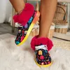 Boots Winter Boot's Shoes Warm Plush Velvet Ankle Snow Boots Lace Up Soft lovely Halloween Comfortable Cotton Shoes 42 230928