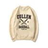 Sweats à capuche pour femmes Sweat-shirt Twilight Forks Sweat à capuche Cullen Baseball Crewneck Inspiré Fan Cadeau Femmes Graphique Casual Top YQ230928