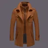 Men's Wool Blends Men Woolen Coat Jacket Short 2023 Spring Autumn Winter Male Cashmere Trench Casual Fashion 230928
