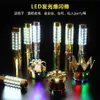 Party Decoration Silver Or Gold Rechargeable LED STROBE TOPPER Bottle Service Sparkler For Vip Nightclubs Sparklers241M