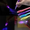 2 in 1 UV Light Magic Invisible Pen Creative Multi Function Pens Plastic Highlighter Marker-Pen School Office-Pens T9I002467