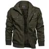 Mensjackor Män Winter Cargo Tjocker Warm Down Balck Casual Coats High Quality Man MultiCocket 6xl 230927