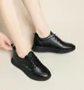 2023 Spring Autumn New Hot Fashion Women Lace-up Leather Casual Shoes Trend Shoe Cool Loafers Flats Designer Shoes Women High Quality