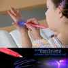 2 في 1 UV Light Magic Invisible Pen Creative Multi Function Pens Plastic Highlighter Marker-Pen Office T9I002467