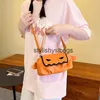 Totes halloween pequeno saco 2023 outono nova menina personalidade criatividade ombro portátil sacos de abóbora