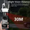 Lente CCTV JLeeok 5MP CCTV PIR Detecção de movimento Câmera de vigilância solar 4G Cartão SIM PTZ Câmera IP à prova d'água 30M Visão noturna colorida YQ230928