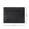 Filing Supplies YMW Kartenhalter Frauen Mann Turn Fell Luxus Kunstleder Slim Mini Wallet Kleines dünnes Paket 230927