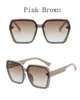 Occhiali da sole con montatura quadrata lettera d per donna uomo design di lusso di marca guida occhiali da sole grandi popolari tonalità occhiali unisex 230920