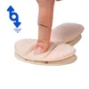 Autocollants de talon invisibles pour femmes, chaussettes respirantes, Anti-chute, usure des pieds, doux et confortables, coussinets demi-taille, réglage du Patch de chaussures