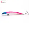 Yemler Cazibe Minnow Minnow Yüzen Sert Plastik Yapay Yem Balıkçılık için Cazibe Tackle Bas 8cm 3d Gözler Topwater 2 Balık Kancası Krankbait 1pc 230927