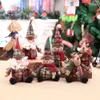 Santa Claus Christmas Doll Merry Christmas Decorations for Home Elk Christmas Ornaments Xmas Tree Decor Natal Gifts