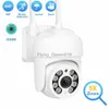 CCTV-Objektiv 4MP HD Outdoor-WLAN-Kamera Wasserdichte PTZ-IP-Kamera 5X Digitalzoom 1080P WIFI-Überwachungskamera CCTV Ai Auto Tracking ICsee YQ230928