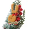 Decorazioni natalizie Ornamento Albero 23 cm Mini Decorazione Centro commerciale Ornamenti da tavolo Piccoli