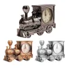 Mesa relógios de mesa trem despertador design exclusivo dos desenhos animados locomotiva decorativa atraente antigo 230921