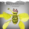 Intelligensleksaker Toy Bee Automatisk induktionssimulering Elektrisk lysande leksak laddningsbara barn Toy 230928