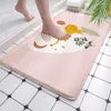 Bath Mats Plush Soft Mat Cute Cartoon Absorbent Bathroom Carpet Non-slip Wash Basin Bathtub Side Shower Room Entrance Doormat