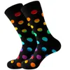 Men's Socks Christmas Stocking Pack 10 Pairs Unisex Warm Soft Print Sport Medium Stockings Winter Dance For Girls