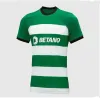 Sporting CP 23 24 Lisboa maglie da calcio Home Blu Lisbona Speciale Jovane Sarabia Vietto 2023 2024 Maglia Maillot Sporting Clube De Maglia da calcio Uomo Bambini Kit