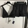 Women's Two Piece Pants Valentine Day Bras Sets Sexy Fashion Elastic Waist Designer Women Bra Shorts Set Z32C