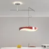 Ljuskronor modern avtagbar LED för kontorsstudie matbord heminredning hängande lyster sovrum inomhusbelysning fixturer