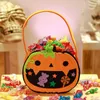 Totes Halloween Party Handheld Non tissé Candy Bag Bat Pumpkin Bag Bonbons pour enfants cherchant Prop11blieberryeyes