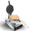 Elektriska ugnar 220V/ 110V kinesiska Hong Kong Egg Waffle Maker Eggettes Bubble Puff Iron Machine