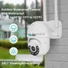 Объектив видеонаблюдения 4K 8MP Smart WiFi PTZ-камера 5-кратный цифровой зум Wi-Fi камера наблюдения Ночное видение Автоматическое отслеживание IP-камера Защита безопасности YQ230928