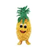 Costume da mascotte di ananas di Halloween Abiti da personaggio dei cartoni animati di alta qualità Abiti da carnevale di Natale Abiti da festa per adulti per feste di compleanno