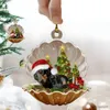 Dekoracje świąteczne śpiące pies śpiący pies ornament Cristmas Wesołych Świąt Dekora