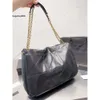 Jamie Neue Einkaufstaschen Einkaufstasche Unterarmkette Umhängetaschen Quilting Handtaschen Hobo Handtasche mit großem Fassungsvermögen Damen Plain Flip Lady Mode Buchstaben Tasche