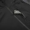 Мужские куртки Уличная тактическая куртка с капюшоном Мужская боевая военная куртка Весна Осень Съемная толстовка с несколькими карманами Куртки-бомберы Мужские черные J230928