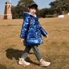 Down Coat Ryssland Winter Children's Jacket Fashion Märke Design Shiny Kids Warm Hooded For Teen Boys 5 7 9 11 13 15 Years Outwear 230928