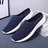 Slippare Summer Woman Shoes 2023 Mesh Casual Half Par Man Size 46 Outdoor Daily Women's Solid Slides