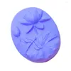 Baking Moulds 3D Lotus Mold For Handmade Soap Making DIY Silicone Gypsum Ornaments Cake Decoration Molds Leaf Dragonfly