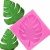 3D Tree Leaf Molds Sugarcraft Leavf Silicone Mold Fondant Cake Decorating Tools Lämta Chocolate Gumpaste mögel T11341285G