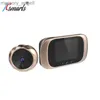 Dörrklockor Smart Electronic Deurbel Camera Video Peephole On Door Mirilla Digital Puerta Door Viewer With IR LEDS YQ230928