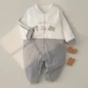 Baby Thin Cotton Onesie Autumn and Winter Baby Cotton Thermal Jacket Pure Cotton Baby Clothes