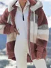 Kadın Ceketler Kış Polar Ceket Kadınları Sahte Shearling Dış Giyim Paltoları Kadın Süet Kürk Matar Erkekler Sıcak kalınlaşmış Kuzu Puffer 230928