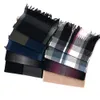 Scarves 2023 Luxury Designer Plaid Striped Neck Warmer scarves Recycled Polyester winter scarf for men 230927