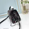 Łańcuch Little vbuckle Valenteno Torka na ramię Vlogo Lady Miniloco Cowhide Handheld Classic Torby Skórzanie 2024 Jedna nowa damska Straddle Modna Metalowa Torebka skóra MI4M