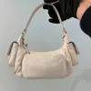 Evening Bags Moto & Biker Y2k For Women Luxury Designer Handbags Purses 2023 In Fashion Small Multiple Pockets Underarm Shoulder
